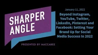 Maccabee PR Sharper Angle - Setting Your Brand Up for Social Media Success In 2022