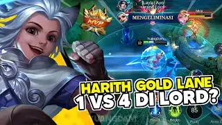 Main Harith Gold Lane tapi Sambil jadi Analis - Gameplay Harith Gold Lane
