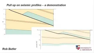 Pull up on seismic profiles - a demonstration