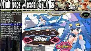Multijogos Arcade (Out-2016) 1TB (Gameplay) Taito X&sup2; (DEMO)