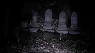 POV Japan Night Walk: I Thought These Were Gravestones