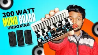 300 watt Amplifier Board with 6 transistors of 2Sc5200 || Powerful Amplifier board unboxing