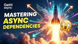 right way to use async dependencies with getit