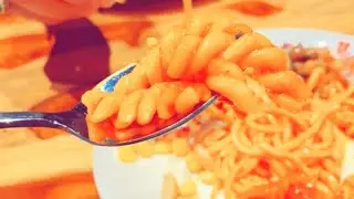 ASMR RAINBOW TWIZZLERS POPPING BOBA JELLYNOODLES KYOHO JELLY KOHAKUTOU CANDY