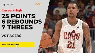 Emoni Bates CAREER-HIGH 25 Points, 7 Threes, 6 Rebs vs Pacers - Apr 13, 2025