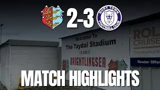 Brightlingsea Regent 2-3 Bury Town | FA Cup Match Highlights