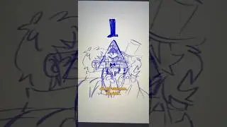 i cannot express how much I hate drawing triangles.  #gravityfalls #billford #billcipher #fanart