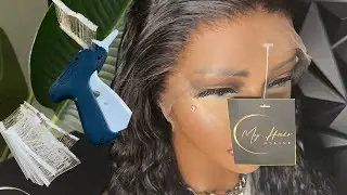 How to use Clothes Tag Label Gun | Online wig business 101 | Branding my Small Business