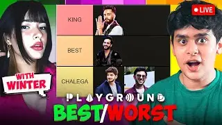 Playground TIER LIST season 4 | winter x abhi9av x gamemasterjd stream