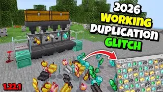 NEW 2026 Simple DUPLICATION GLITCH in Minecraft Bedrock - 1.22 (MCPE/Xbox/PS/PC) 