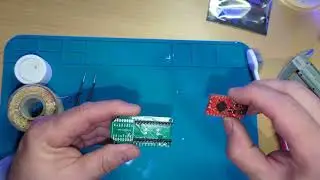 3- Soldando la PCB de Faketec v3. Meshtastic.
