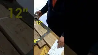 How to calculate the ROUGH length of a rafter, before heading to the lumber yard.