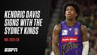 Kendric Davis signs with the Sydney Kings [Full interview with Olgun Uluc] | #NBL
