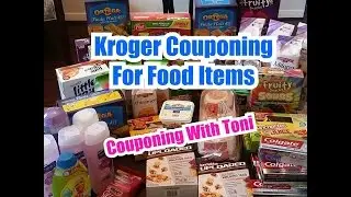 KROGER Grocery Shopping W/Coupons | Couponing With Toni