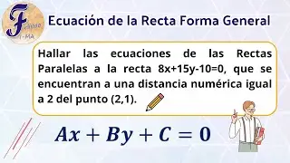 Aprende a Resolver Problemas de Rectas Paralelas PASO A PASO