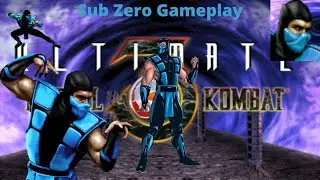 Ultimate Mortal Kombat 3 Gameplay- Classic Sub Zero [HD]