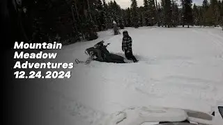 Mountain Meadow Snowmobile Adventure with Ethan, 12.24.2024