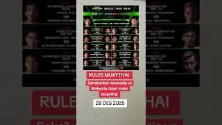 28 Des 2025 | Saksikan Indonesia vs Malaysia 🇮🇩🇲🇾