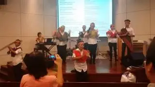 Tortor  (Traditional Batak Dance) at Barker Road Methodist Church, Singapore