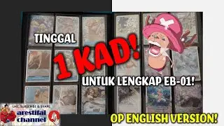 Tinggal 1 Kad Sahaja&hellip; EB-01 One Piece Card Game Master Set 😱