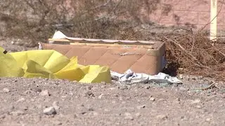 Henderson resident calling for prevention of illegal dumping in desert area near homes