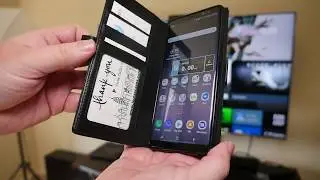 Galaxy Note 8 iPulse Wallet Credit Card Case REVIEW