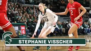 Senior Highlights: G Stephanie Visscher | Michigan State Woemn's Basketball
