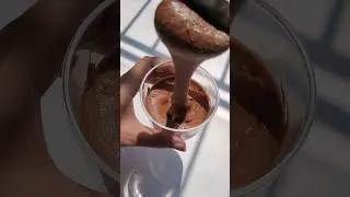 Chocolate Peanut Butter🍫🥜🧈 | Healthy Chocolate Peanut Butter Recipe #shorts