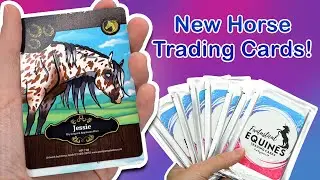 Unboxing Horse Trading Cards! || Fantastical Equines from Paint Pony Studios || 10 Packs = 90 Cards!