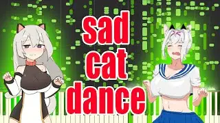 Sad Cat Dance but it's MIDI (Auditory Illusion) | Sad Cat Dance Piano sound