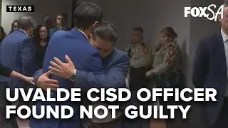 Former Uvalde CISD officer found not guilty in school shooting trial