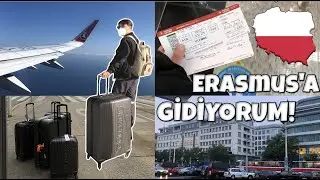 ERASMUS İLE POLONYA'YA GİDİYORUM! Viyana aktarmalı Katowice yolculuğu #ErasmusVlog