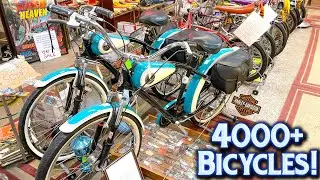 WORLD&rsquo;S LARGEST Bicycle Museum! OVER 4000 BIKES!
