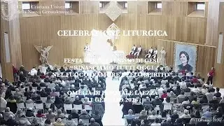 11/01/26 Festa Battesimo di Ges&ugrave;: &ldquo;Rinasciamo tutti oggi nel Fuoco d&rsquo;Amore dello Spirito&rdquo;, P. Laezza