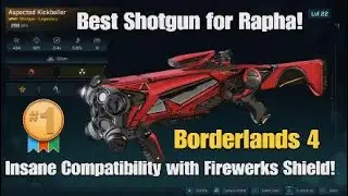 BORDERLANDS 4 - Best Shotgun For Rapha 
