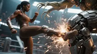 The Alien Warrior Mocked Her &ldquo;Primitive&rdquo; Armor Until an Earthling Punch Shattered His Force Field