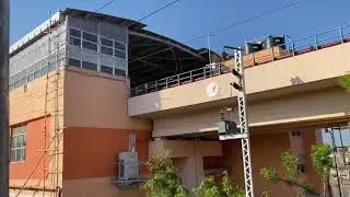 Dakhineshwar Metro Station Extension of North - South Metro Railway Baranagar Road Metro First look