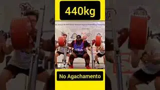 440kg de Ray Willams no Agachamento