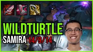 WILDTURTLE - SAMIRA vs. LUCIAN ADC | NA DIAMOND | PATCH 11.2