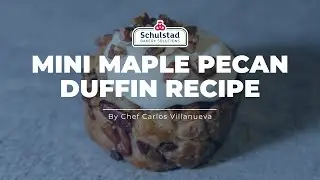 Mini Maple Pecan Duffin Pastry Recipe | Schulstad USA