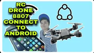 How to connect 8807 RC Drone to Android Phone Step by step