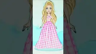 Paper Dolls Rapunzel Dress Up | Outfits 🌈 Rainbow colors by DollsyHollsy