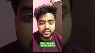 Paytm postpaid Payment problem | paytm postpaid se pay kaise kare #shorts #paytm #paytmpostpaid