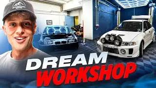 BUILDING THE PERFECT WORKSHOP + SHOWROOM - MY NEW GARAGE!