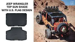 Bikini Mesh Sunshade Top for Wrangler JKU