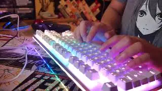 K-Type with Halo Trues Typing Sounds
