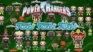 POWER RANGERS FUNKO POP 25 YEARS