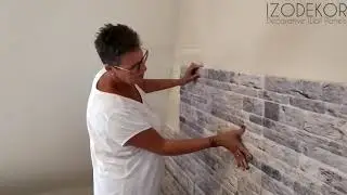 Izodekor 3D Wandpaneele Kundenanwendung