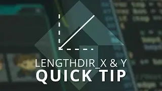 GameMaker Quick Tip: lengthdir_x & lengthdir_y