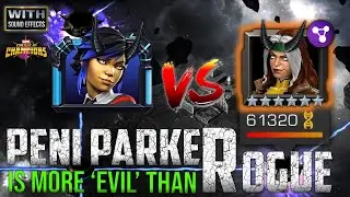 Peni Parker VS EVIL Rogue | Overpowered Special Damage | Marvel Contest Of Champions